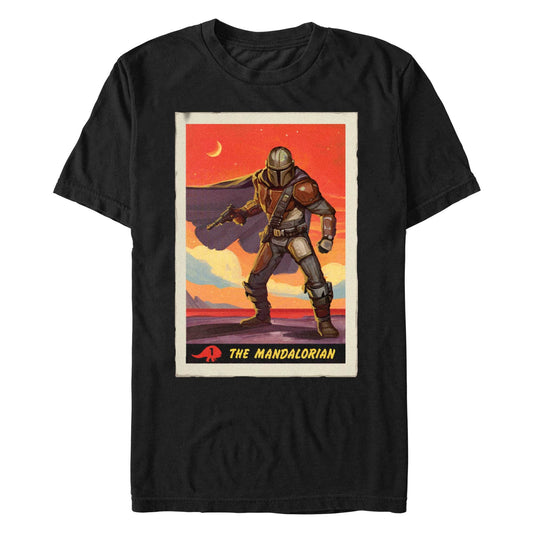 Men's Star Wars Mandalorian Poster T-Shirt - MARVEL PRODUCTS AND MORE