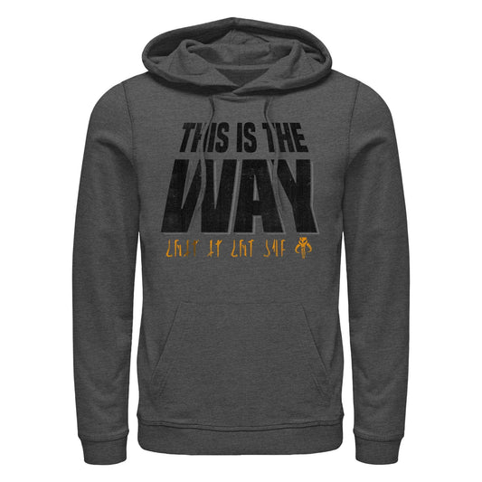 Men's Star Wars Mandalorian Way Lightweight Hoodie - MARVEL PRODUCTS AND MORE