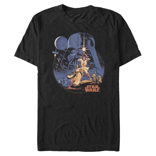 Men's Star Wars Stellar Vintage T-Shirt - MARVEL PRODUCTS AND MORE