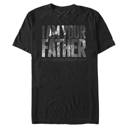 Men's Star Wars Father Spray T-Shirt - MARVEL PRODUCTS AND MORE