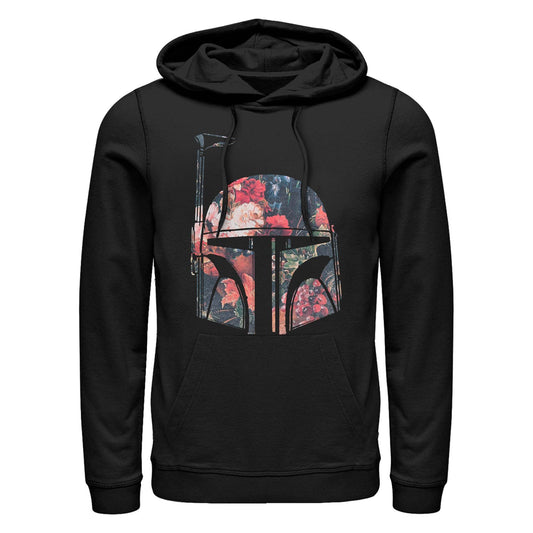 Men's Star Wars Bobba Floral Lightweight Hoodie - MARVEL PRODUCTS AND MORE
