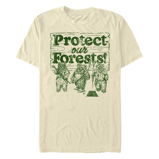 Men's Star Wars Protect Our Forest T-Shirt - MARVEL PRODUCTS AND MORE