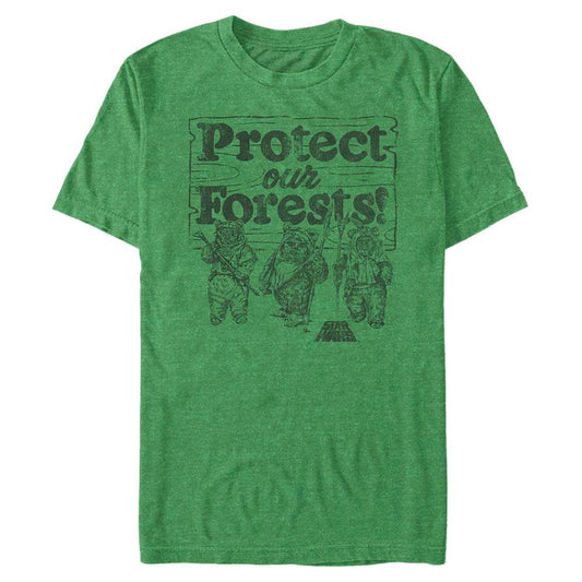 Men's Star Wars Protect Our Forest T-Shirt - MARVEL PRODUCTS AND MORE