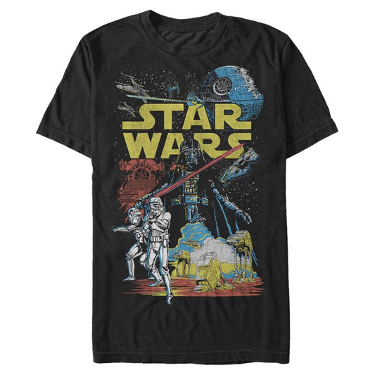 Men's Star Wars Rebel Classic T-Shirt - MARVEL PRODUCTS AND MORE