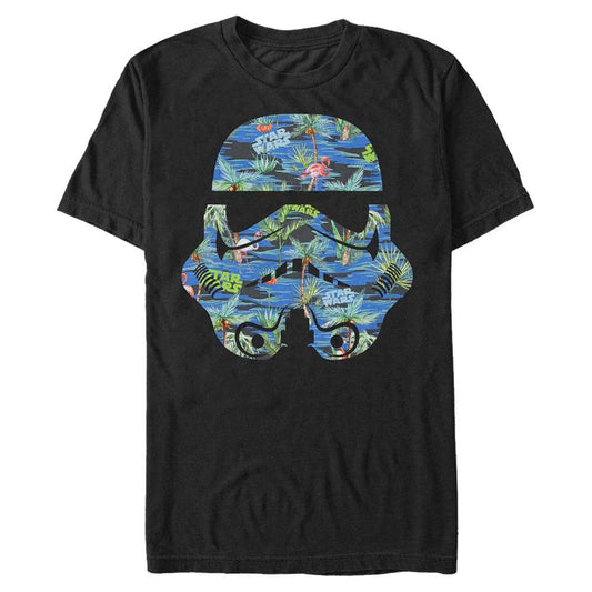 Men's Star Wars Hula Helmet T-Shirt - MARVEL PRODUCTS AND MORE