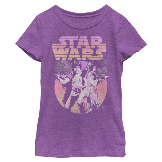 Girl's Star Wars Star Wars Shooter T-Shirt - MARVEL PRODUCTS AND MORE