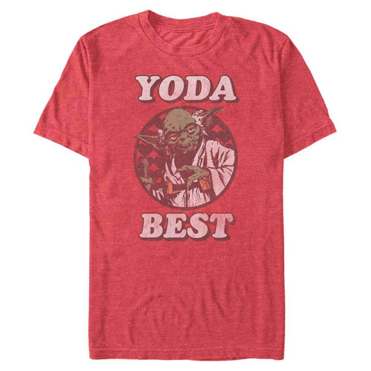 Men's Star Wars Yoda Best T-Shirt - MARVEL PRODUCTS AND MORE