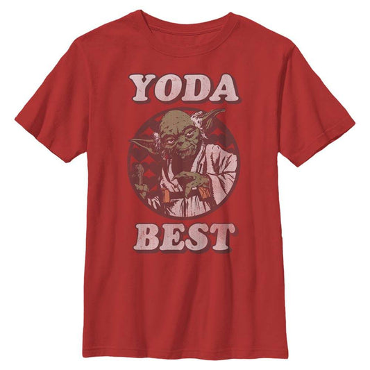 Boy's Star Wars Yoda Best T-Shirt - MARVEL PRODUCTS AND MORE