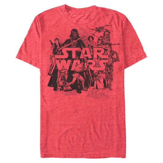 Men's Star Wars Star Collage T-Shirt - MARVEL PRODUCTS AND MORE