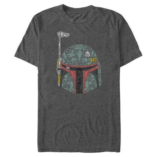 Men's Star Wars Boba Icons T-Shirt - MARVEL PRODUCTS AND MORE