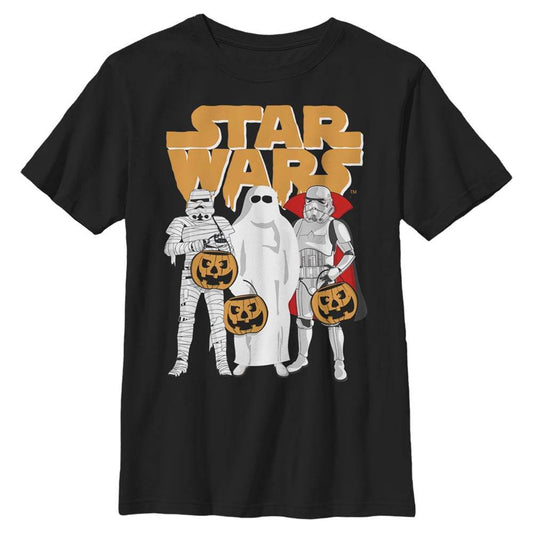 Boy's Star Wars Trick or Treat T-Shirt - MARVEL PRODUCTS AND MORE