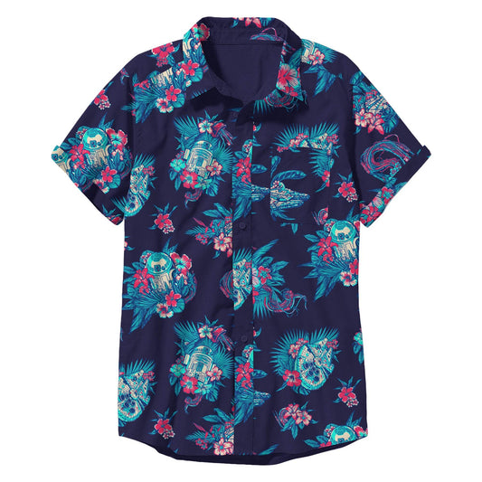 Men's Star Wars Pulled Cords Button Up Woven - MARVEL PRODUCTS AND MORE