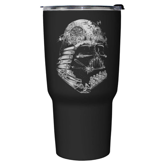 Drinkware Star Wars Empire Head 27oz Stainless Steel Bottle - MARVEL PRODUCTS AND MORE